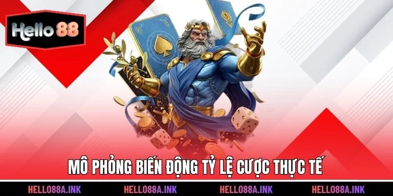 Mô phỏng biến động tỷ lệ cược thực tế