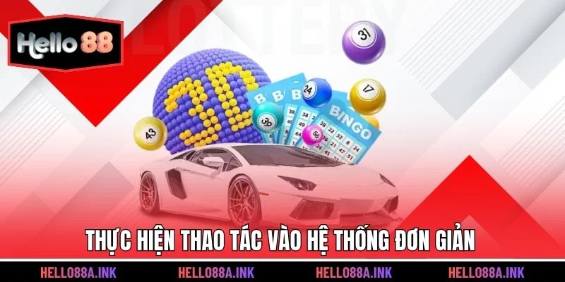 Thực hiện thao tác vào hệ thống đơn giản